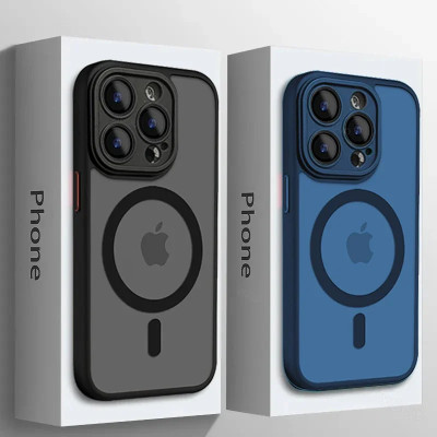 غلاف حماية أصلي غير لامع مع حماية للعدسات ومغناطيس...