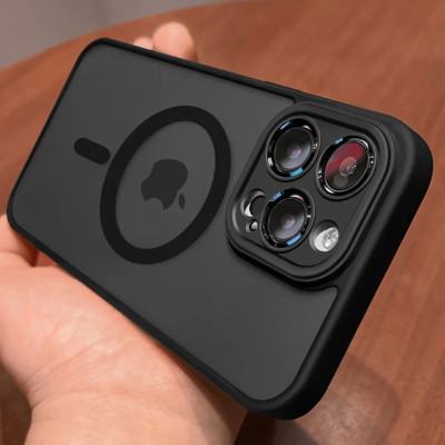 غلاف حماية أصلي غير لامع مع حماية للعدسات ومغناطيس...