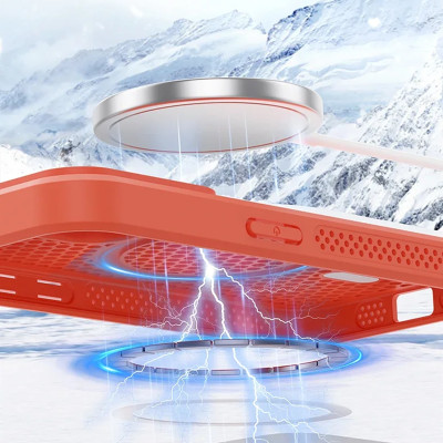 غلاف حماية بتقنية تبريد وتهوية لهواتف iPhone 17/16...