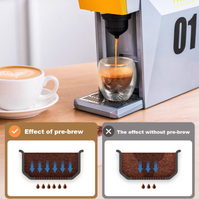 ماكينة اسبريسو 4 في 1 متوافقة مع كبسولات K Cup Pod...