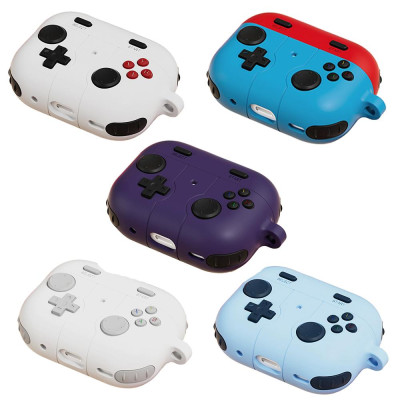 غلاف حماية AirPods Pro 3 بتصميم مشغل ألعاب ثلاثي ا...