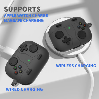 غلاف حماية AirPods Pro 3 من السيليكون الناعم بتصمي...