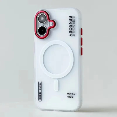 غلاف حماية مغناطيسي MagSafe لهواتف آيفون 16/15/14...