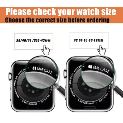 سوار ستيل مقاوم للصدأ لساعة أبل – متوافق مع Apple...