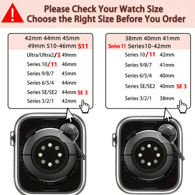 سوار أوشن لساعة أبل – متوافق مع مقاسات 49/46/45/44...