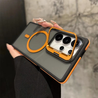 غلاف حماية مغناطيسي مع عدسة معدنية متوافق مع MagSa...