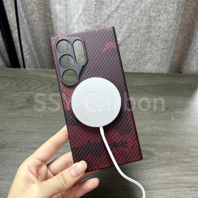 غلاف حماية فائق النحافة من ألياف الكربون متوافق مع...