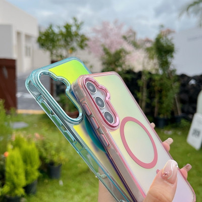 كفر جوال سامسونج بتصميم ليزري مع سير يد مغناطيسي