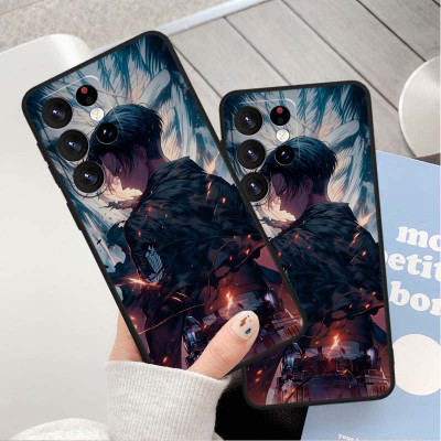 غلاف حماية أسود بتصميم Attack on Titan – إرين ييغر...