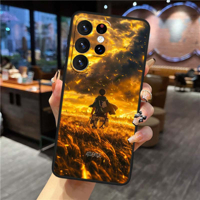 غلاف حماية أسود بتصميم Attack on Titan – إرين ييغر...