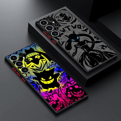 غلاف حماية سيليكون بتصميم Gengar أنمي لهواتف سامسو...