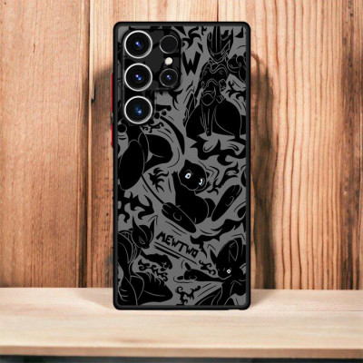 غلاف حماية سيليكون بتصميم Gengar أنمي لهواتف سامسو...