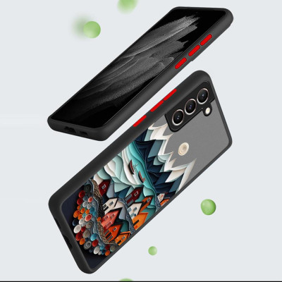 كفر حماية سامسونج بتصميم السماء الصيفية – غطاء أني...