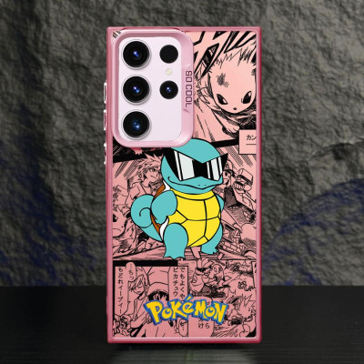 جراب جوال سامسونج بتصميم Pokémon غطاء أنمي جذاب