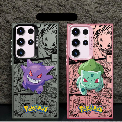 جراب جوال سامسونج بتصميم Pokémon غطاء أنمي جذاب