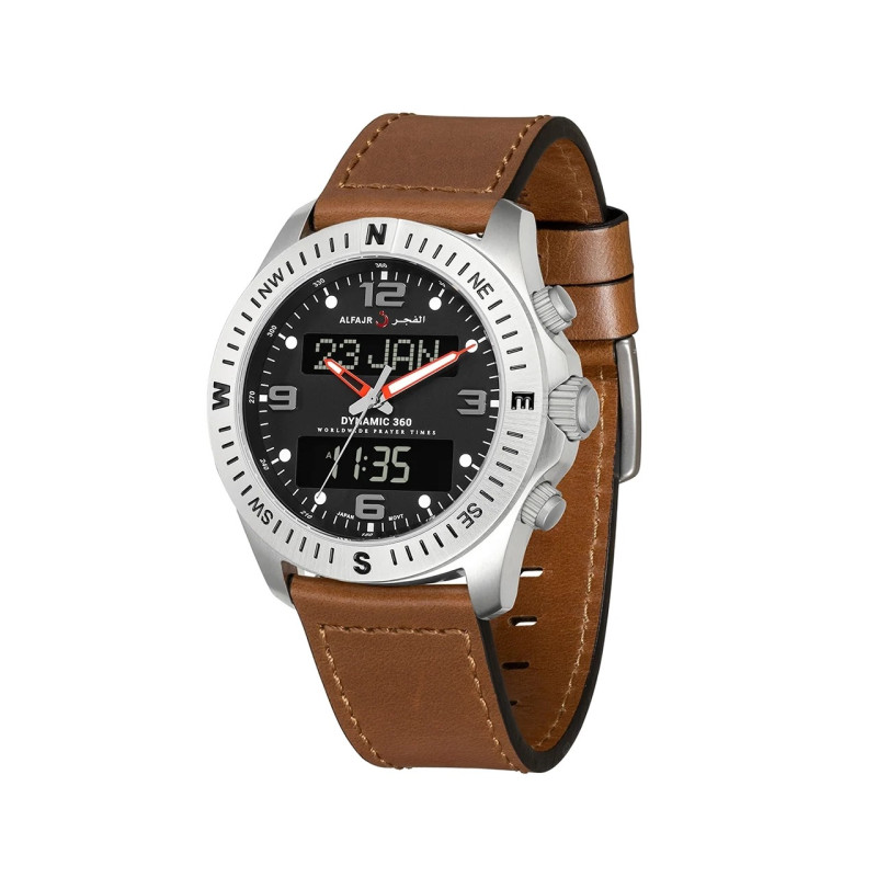 ساعة الفجر داينمك بني فضي