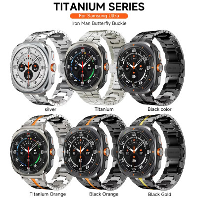 التيتانيوم الفرقة لساعة سامسونج جالاكسي الترا 47 م...
