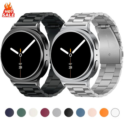 حزام معدني لساعة سامسونج جالاكسي 8 40 ملم 44 ملم 8...