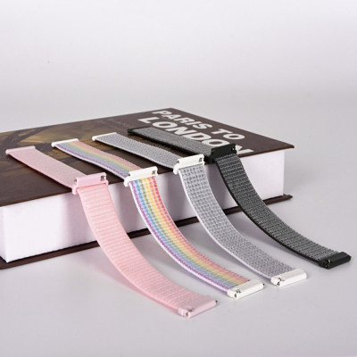 22mm 20mm Nylon Loop Strap for Samsung Galaxy Watc...