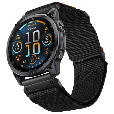 سوار نايلون مغناطيسي مقاس 22/26 مم لساعة Garmin Fe...