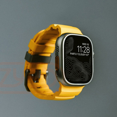 حزام رياضي سيليكون ناعم لـ Apple Watch Ultra/Ultra...
