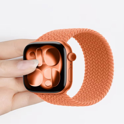 حزام مضفّر بعدة الوان لـ Apple Watch Ultra 3/2 وسل...