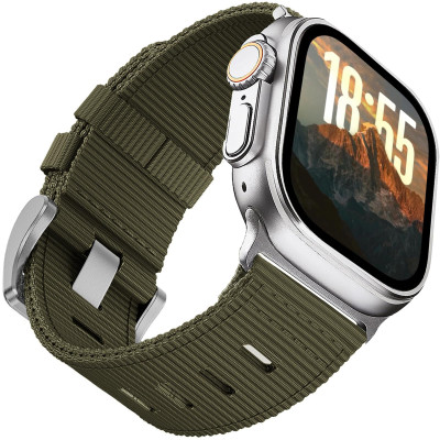 حزام نايلون رياضي لساعة Apple Watch Ultra 2/3 و Se...