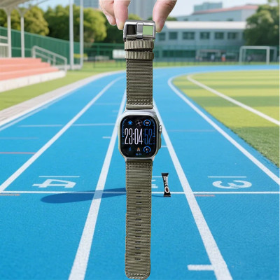 حزام نايلون رياضي لساعة Apple Watch Ultra 2/3 و Se...