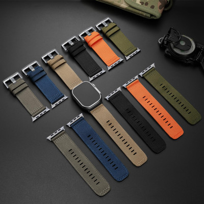 حزام نايلون رياضي لساعة Apple Watch Ultra 2/3 و Se...