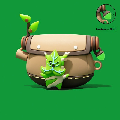 غلاف حماية لطيف بتصميم زيلدا كوروكس لأجهزة AirPods...