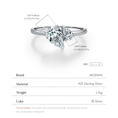 خواتم فضة إسترليني فاخرة غير منتظمة للنساء ، ثعبان...