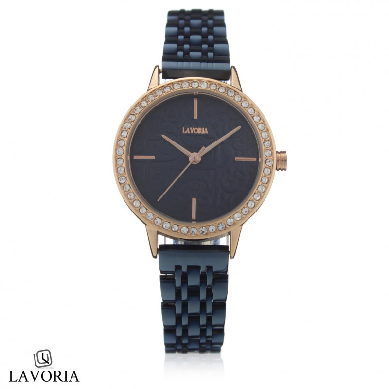 ساعه نسائيه من الستيل بتصميم كلاسيك من لافوريا L07...