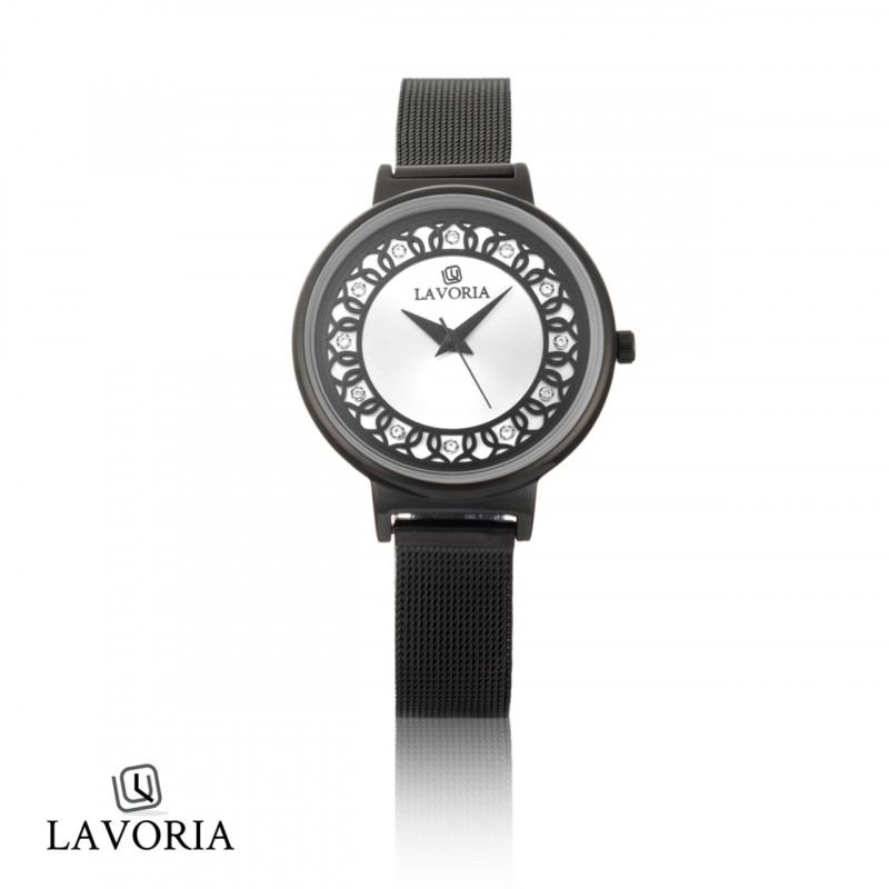 ساعة نسائية بتصميم كلاسيكي من لافوريا L114007