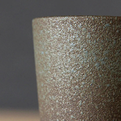 قدح قهوة فخارية صينية ، كوب شاي سيراميك .