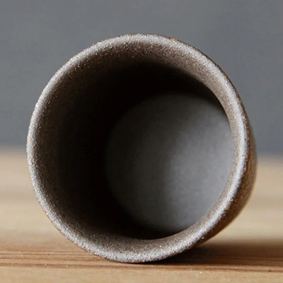 قدح قهوة فخارية صينية ، كوب شاي سيراميك .