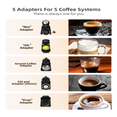 ماكينة صنع القهوة HiBREW 5 في 1 متعددة الكبسولات ا...