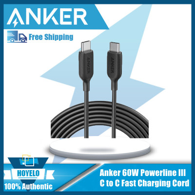Anker 60 واط Powerline III USB-C إلى USB-C سلك شحن...