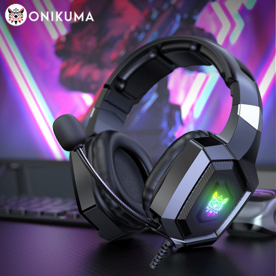 ONIKUMA K8 سماعات الألعاب مع ميكروفون عالي الدقة م...