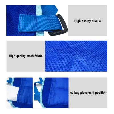 سترة تبريد جل قابلة للتعديل تبريد فوري يدوم لساعات