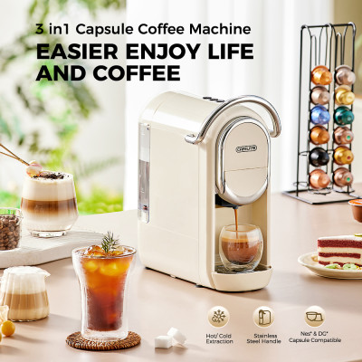 Cafelffe ماكينة صنع القهوة بالكبسولات المتعددة ماك...