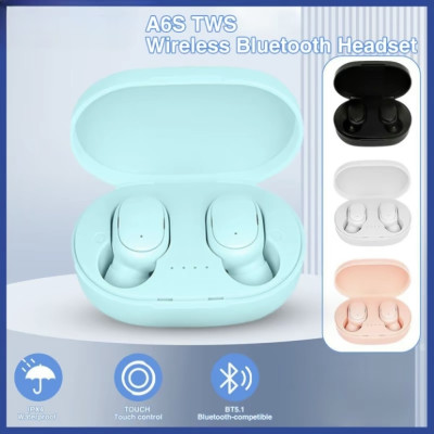 A6S TWS بلوتوث 5.0 سماعة رأس لاسلكية ستيريو سماعات...