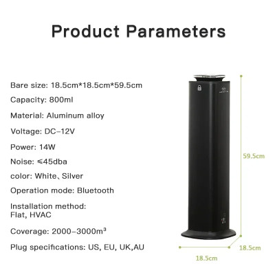 العطور العمود المعدني 3000m3 غرفة العطر الزيوت الأ...