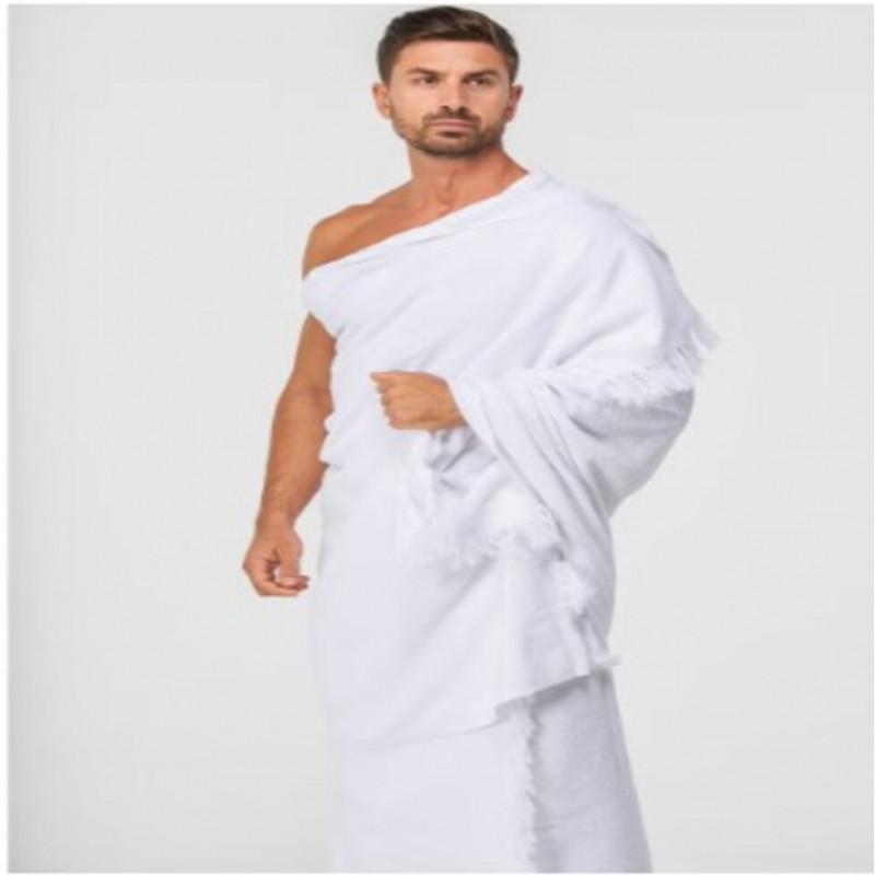 إحرام قطعتان للحج والعمرة للشعائر الدينية للرجال ,...