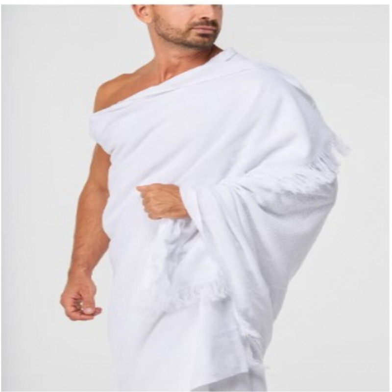 إحرام قطعتان للحج والعمرة للشعائر الدينية للرجال ,...