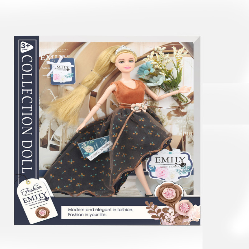 عروسة إيميلي بفستان برونزي راقٍ 31-2848777