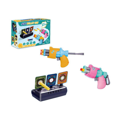 مسدسين مع طلقات فلين وهدف