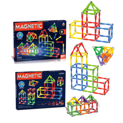 تركيب مكعبات مغناطيس 118 قطعة