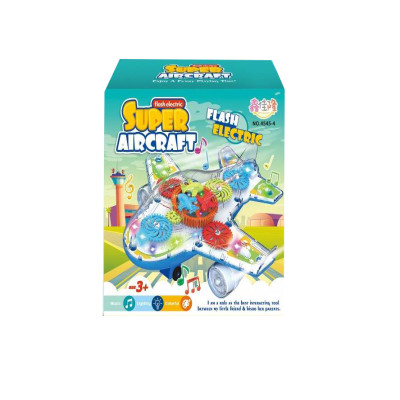 طيارة التروس المضيئة التفاعلية – تجربة لعب مشوّقة...