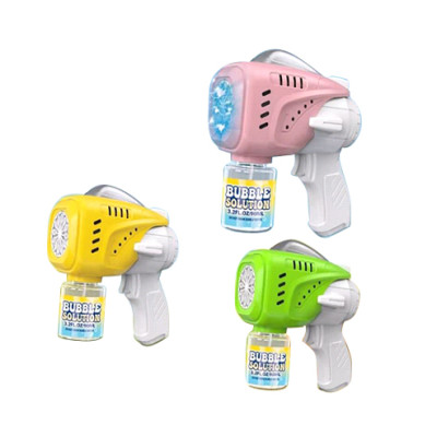 مسدس الفقاعات القابل للشحن – انفجار فقاعات وردي لأ...