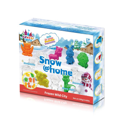 الثلج السحري بالمنزل